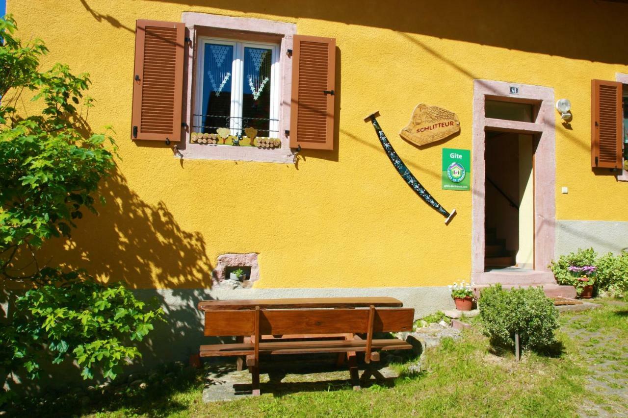Gîte Schlitteur Et Sapiniere Breitenbach Exterior foto
